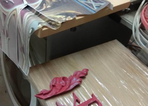 Projekt i wykonanie ambony / Parafia Wilkowice